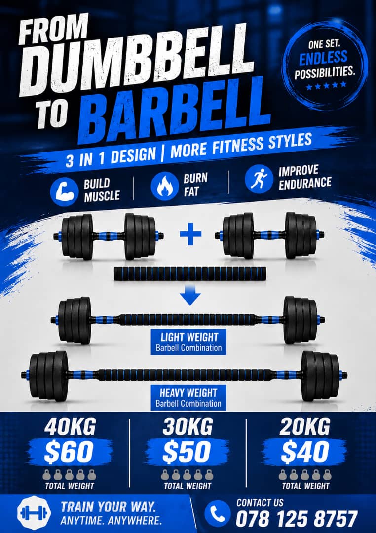 GYM EQUIPMENT Facebook ad: Quality Gym Equipment Available at an Affordable Price…