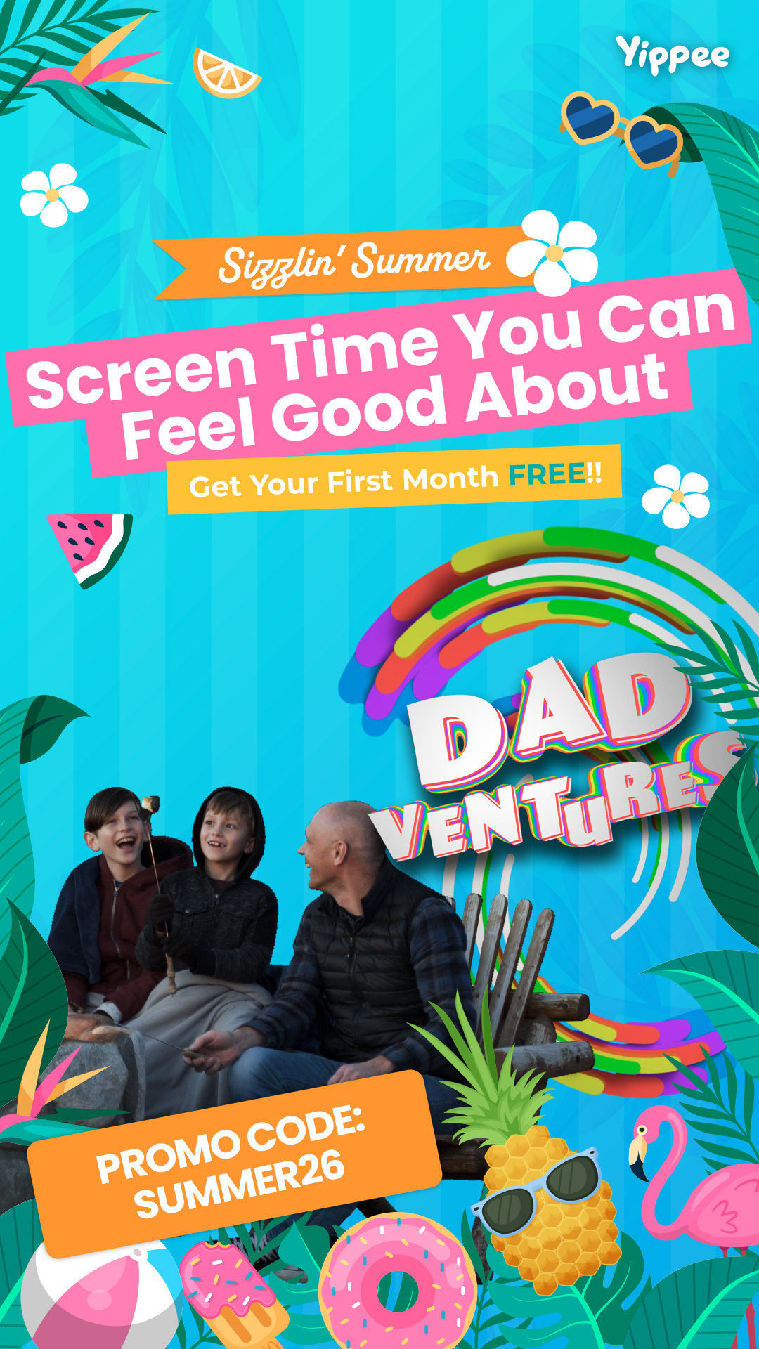 Yippee Kids TV Facebook ad