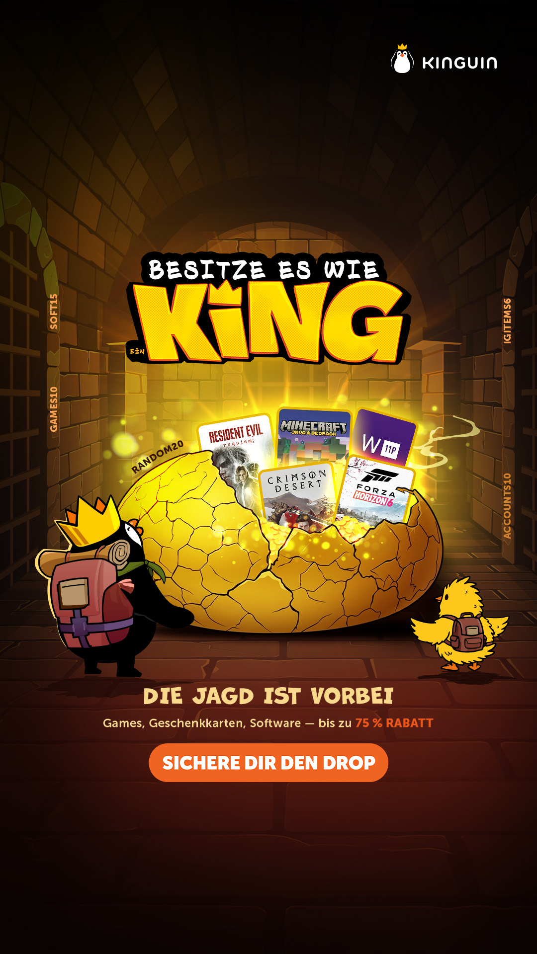 Kinguin Facebook ad