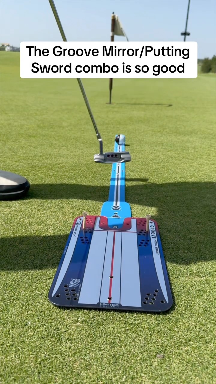 EyeLine Golf Facebook ad: Try this drill next time you practice