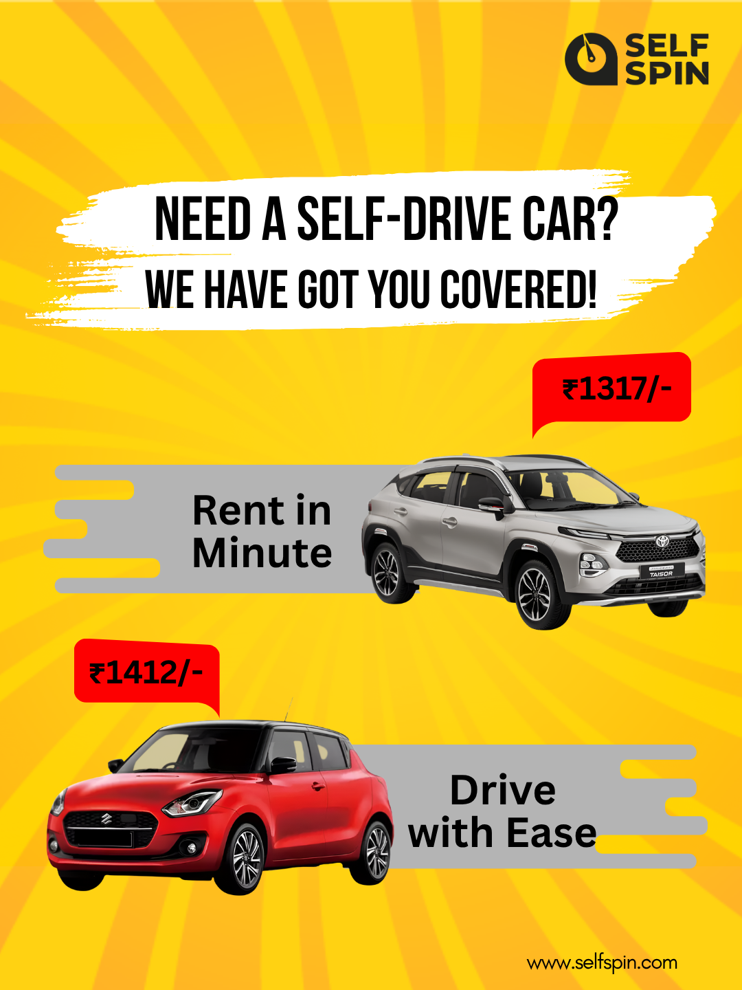 Selfspin Facebook ad from Apr 19, 2026