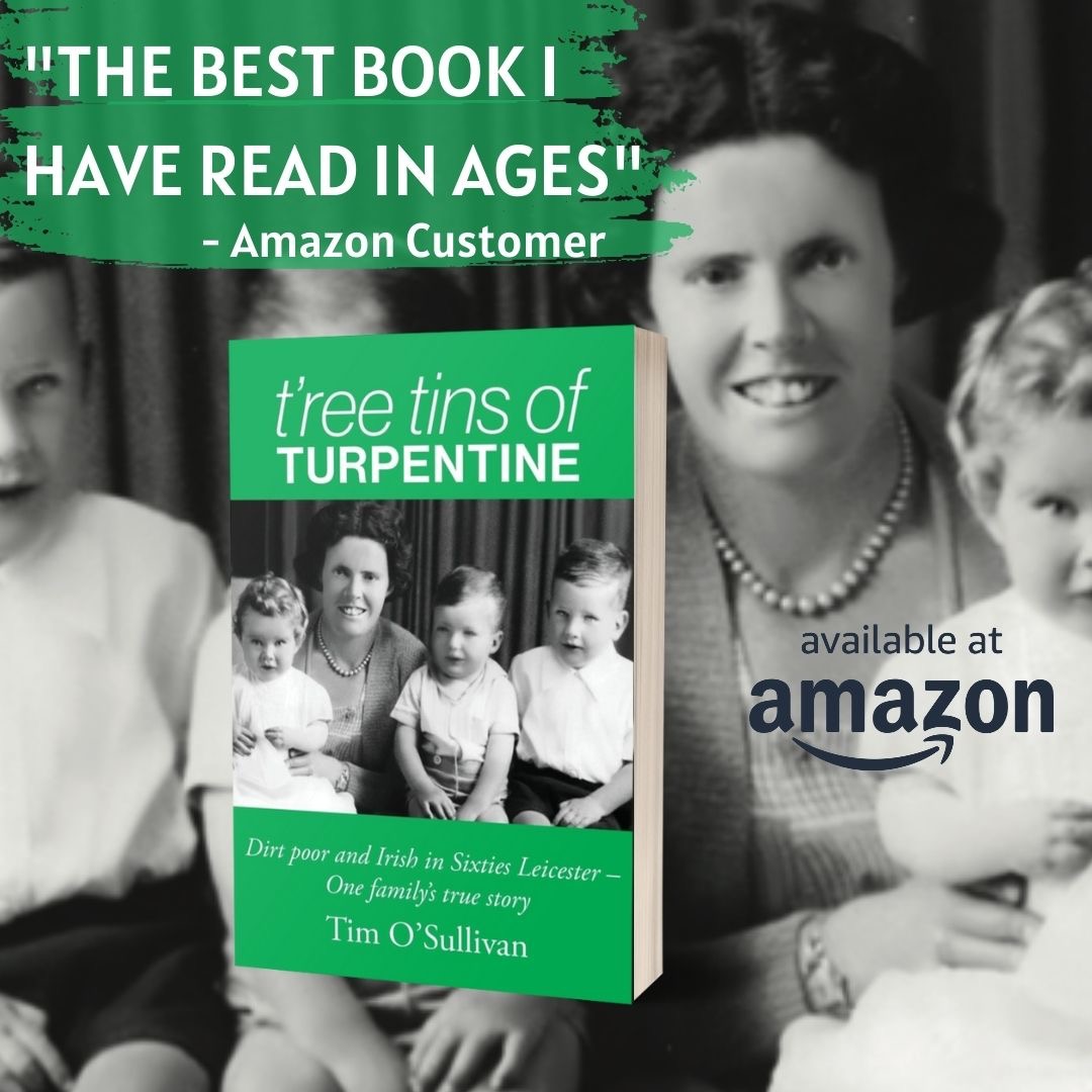 Tim O'Sullivan Author Facebook ad: Dirt poor and Irish in Sixties.