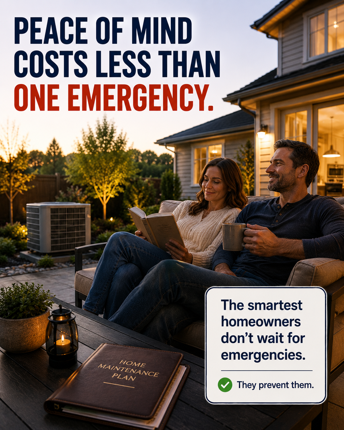 Chaffee HVAC, Plumbing, & Electrical Facebook ad: Protect Your Home for Just $18.50/Month