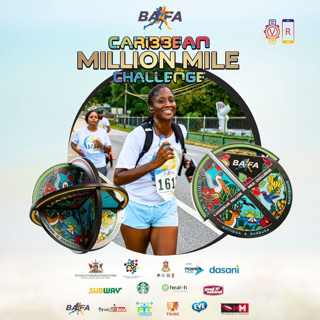 Bafasports Facebook ad: Caribbean Million Mile Challenge 2026, Part 1