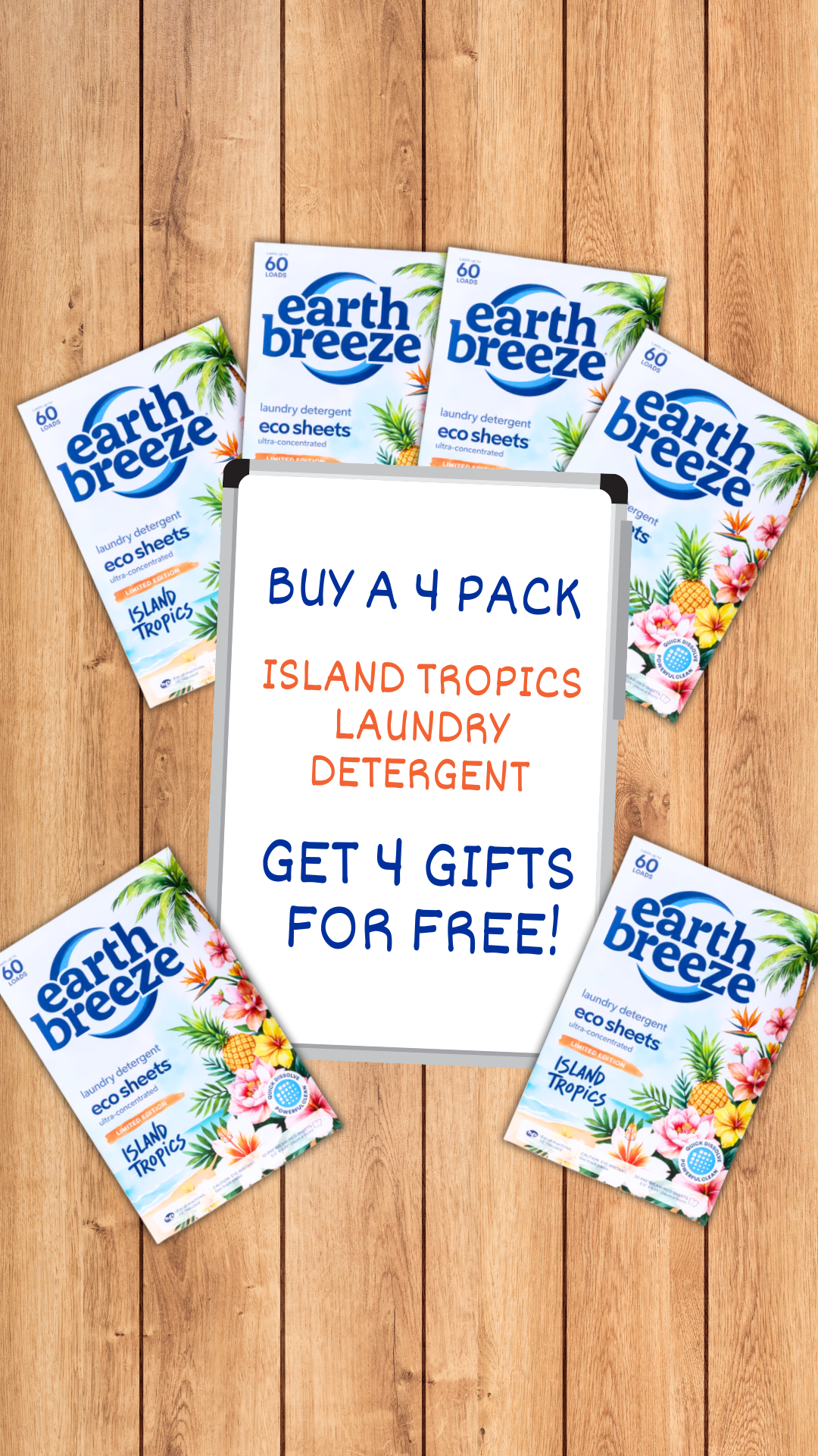 Earth Breeze Facebook ad