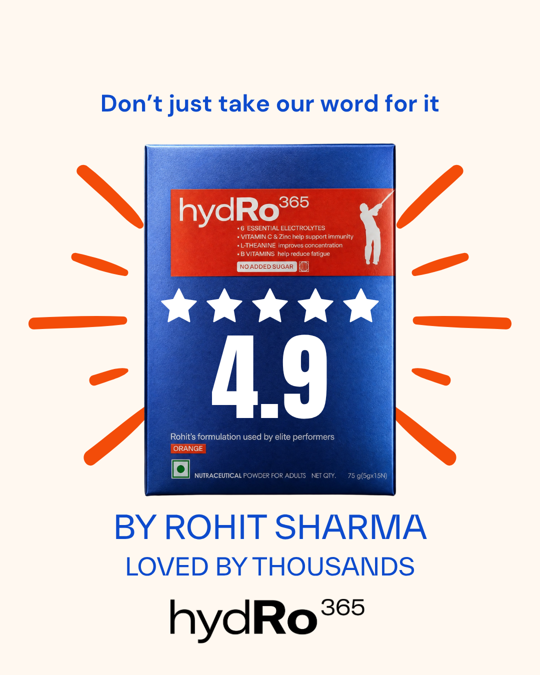 Rohit Sharma Facebook ad: Don't just take our word for it