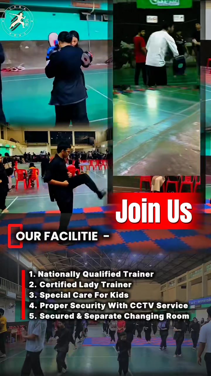 Chittagong kick boxing Academy Facebook ad: Admission Open Now!