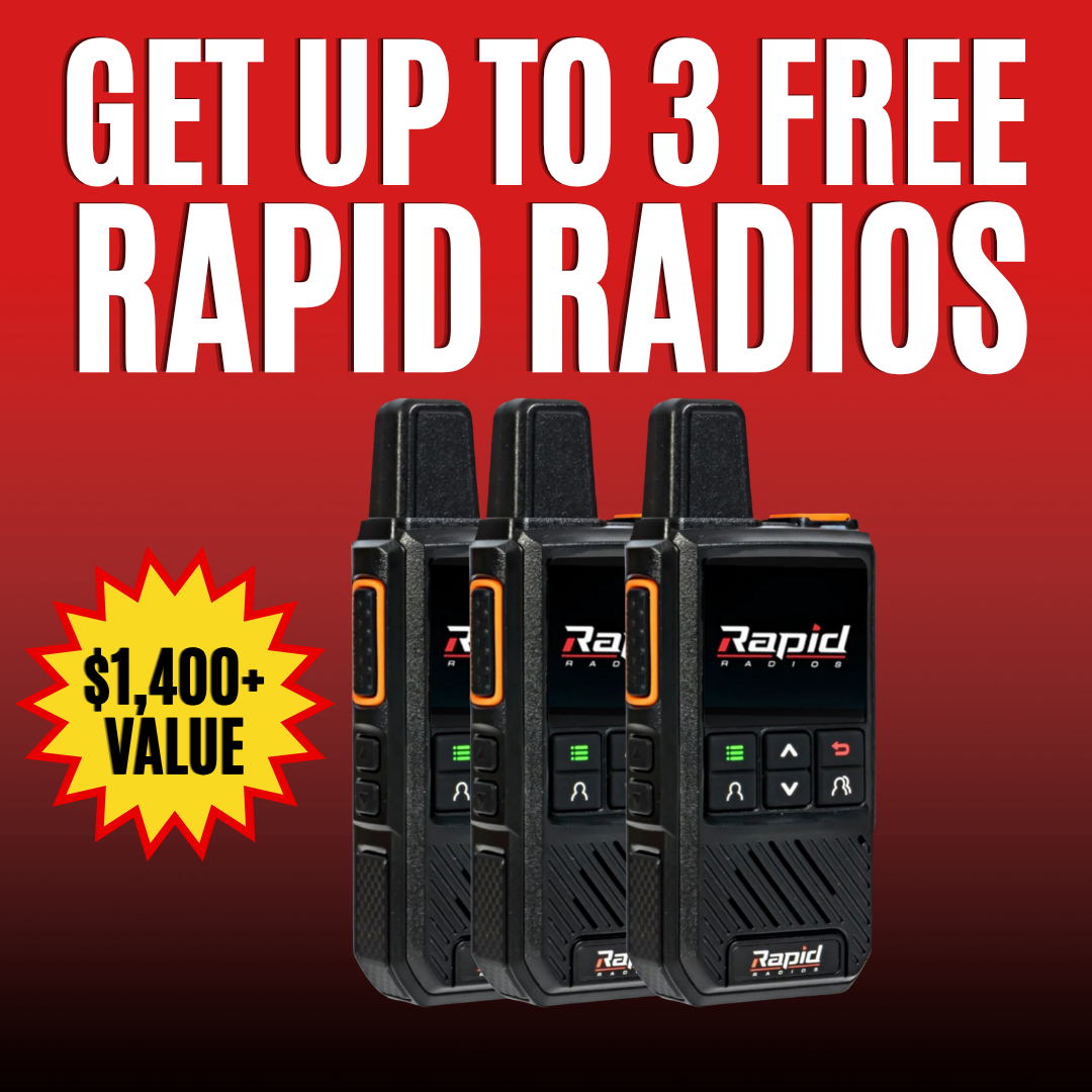 Rapid Radios Facebook ad