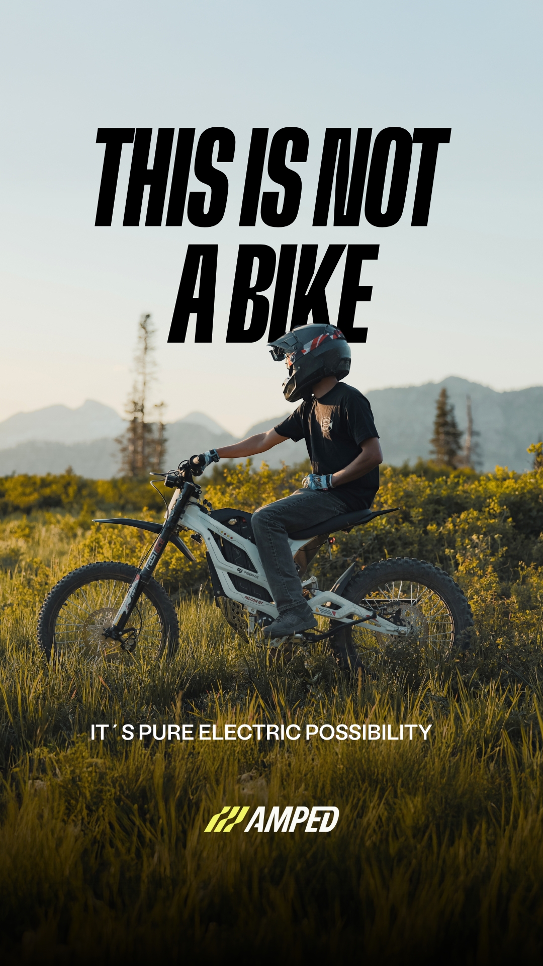 Amped Bikes Facebook ad
