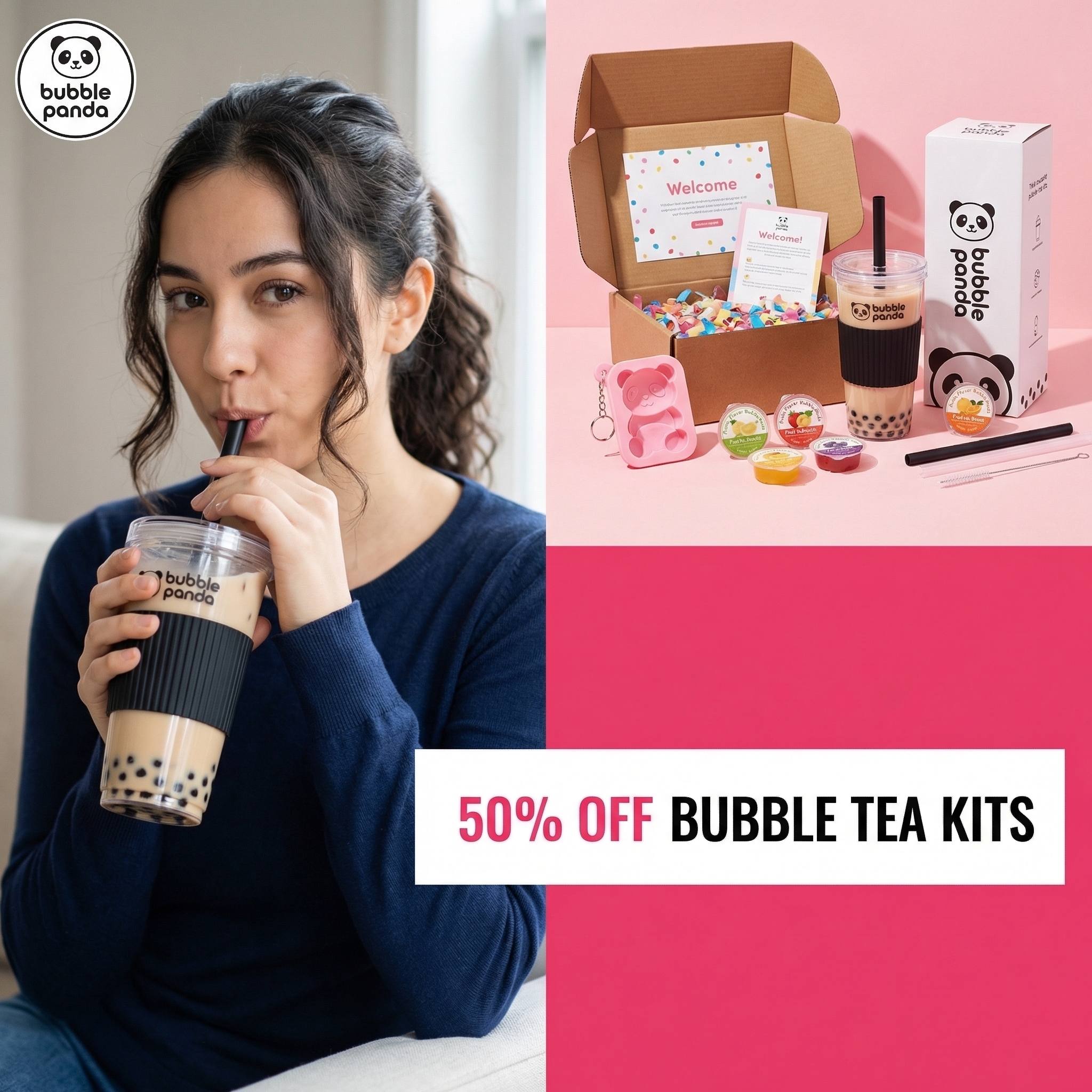 Bubble Panda Facebook ad