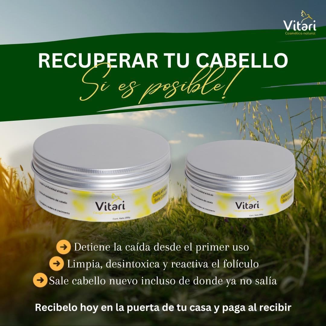 Distribuidor Vitari Facebook ad: Chatea con nosotros