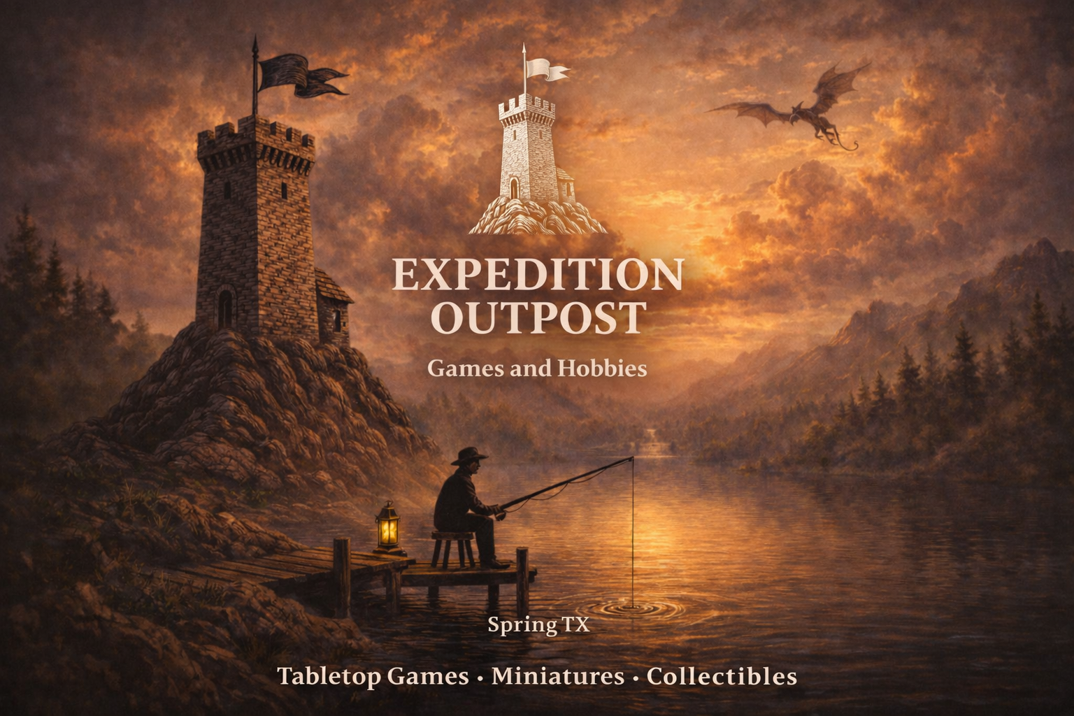 Expedition Outpost Facebook ad: Spring area tabletop gamers, collectors, painters, and…