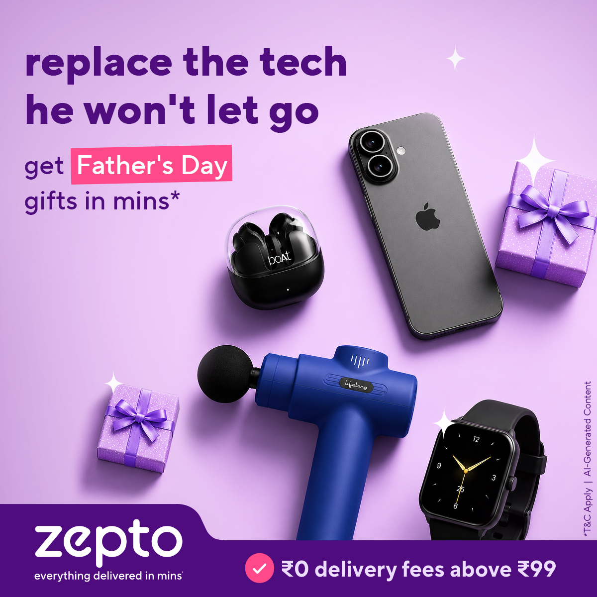 Zepto Facebook ad