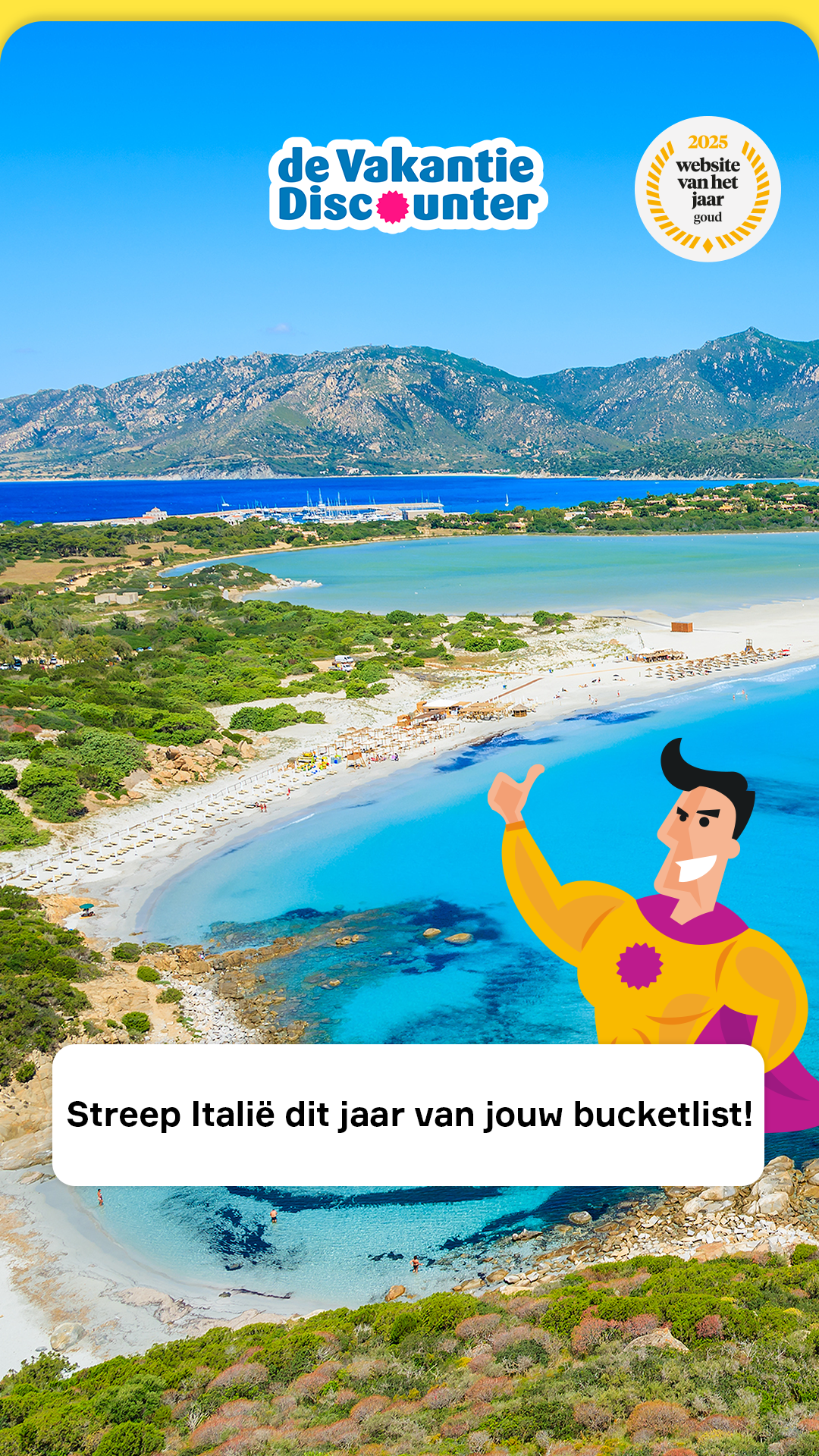 de VakantieDiscounter Facebook ad