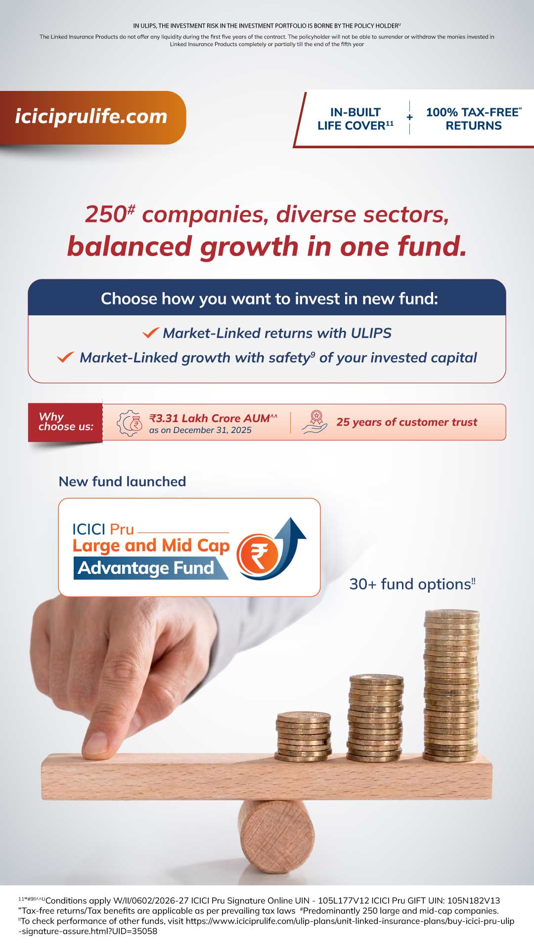 ICICI Prudential Life Insurance Facebook ad