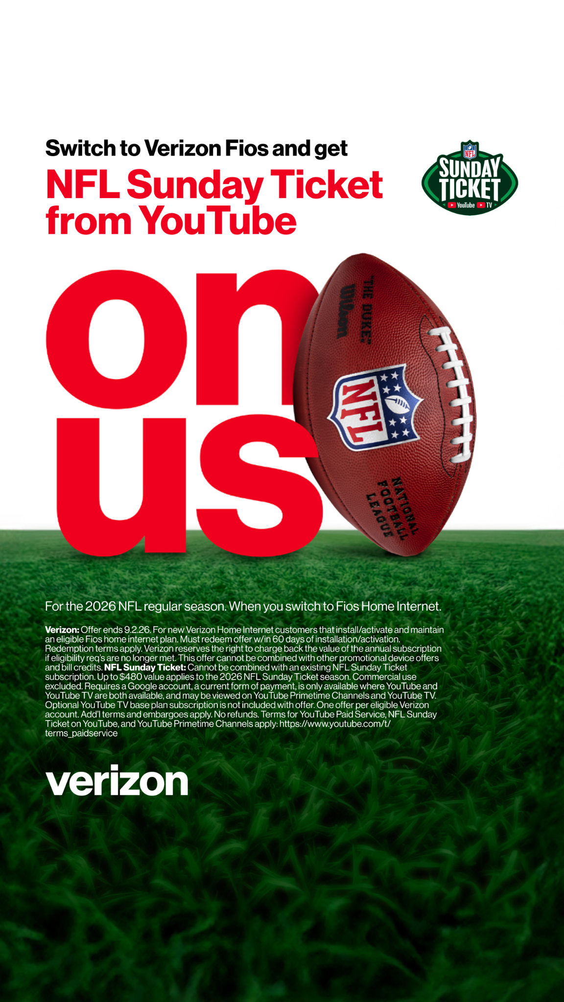 Verizon Facebook ad