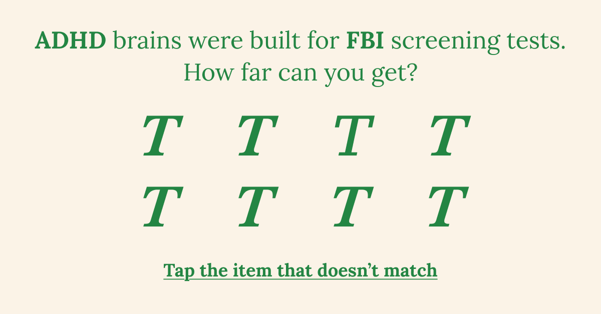 Free International IQ Test Facebook ad