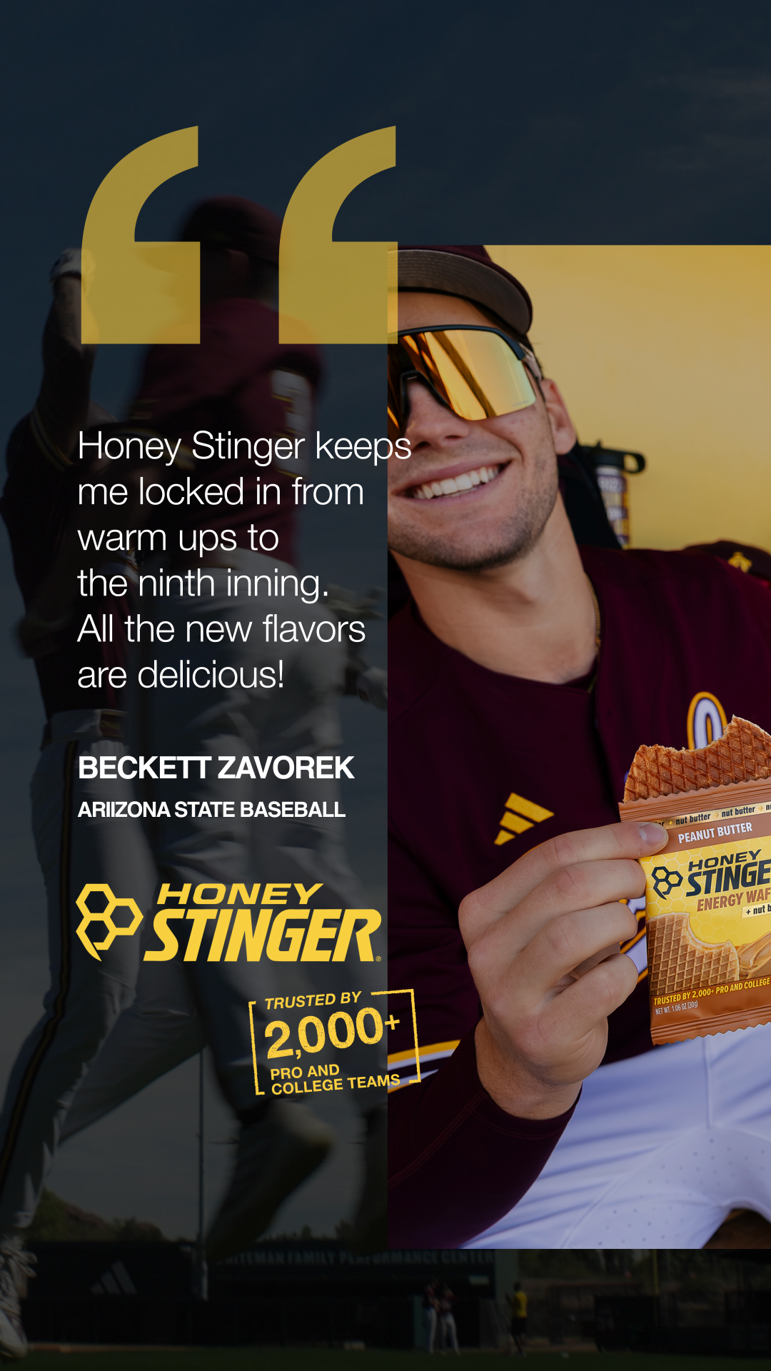 Honey Stinger Facebook ad