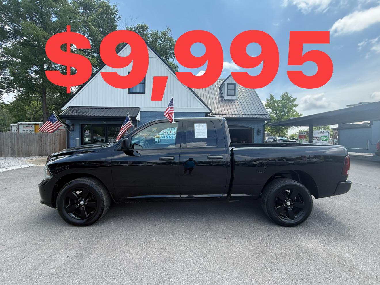 Allen’s Auto Sales of Hopkinsville Facebook ad: EASY FINANCE
