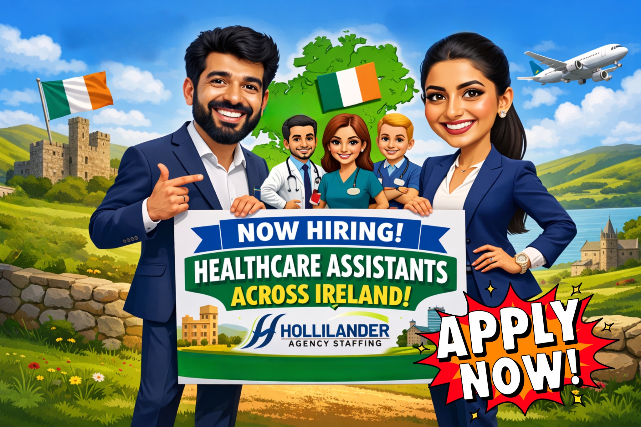 Healthcare Agency Staffing. Facebook ad from Mar 6, 2026