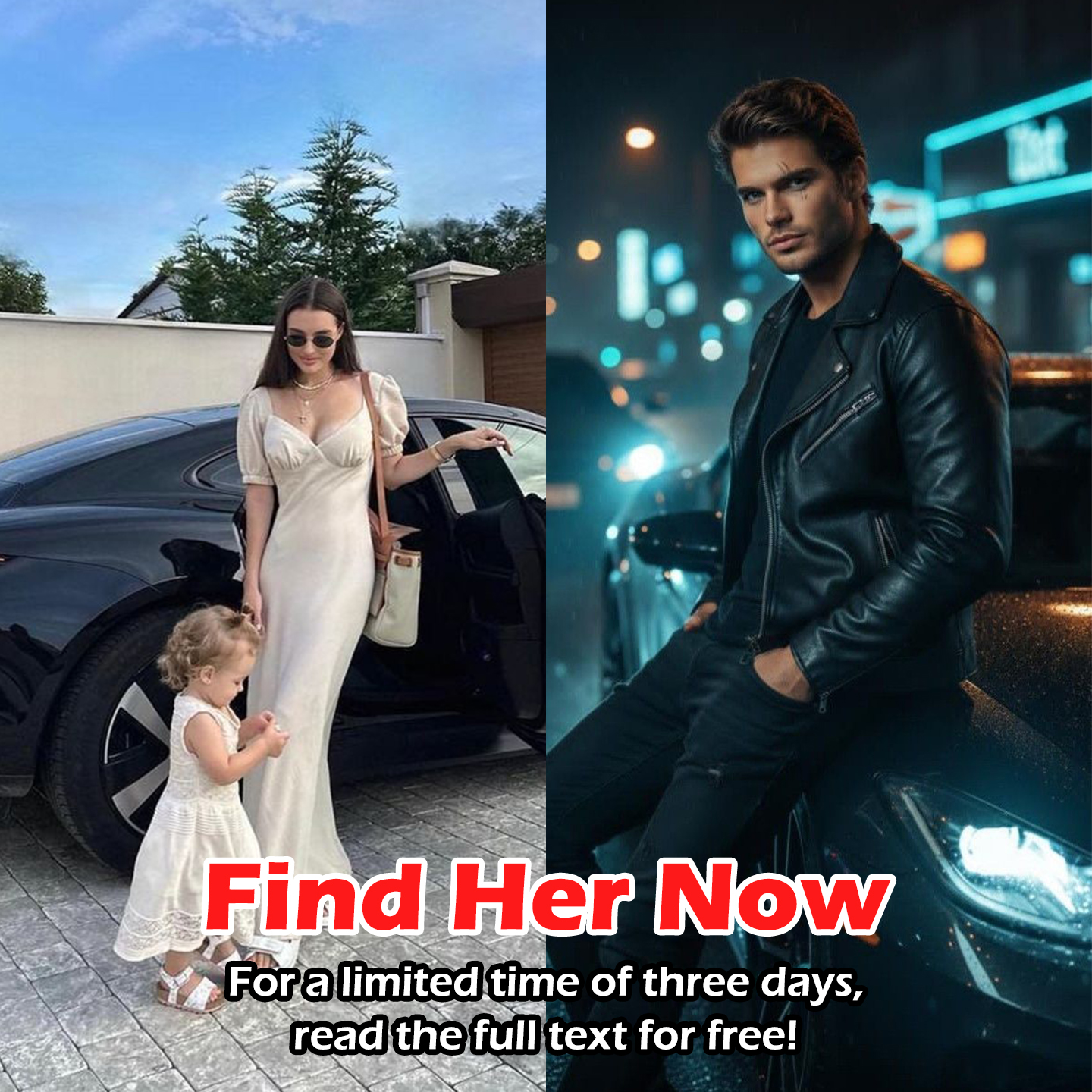 Romance Novels Reading Facebook ad