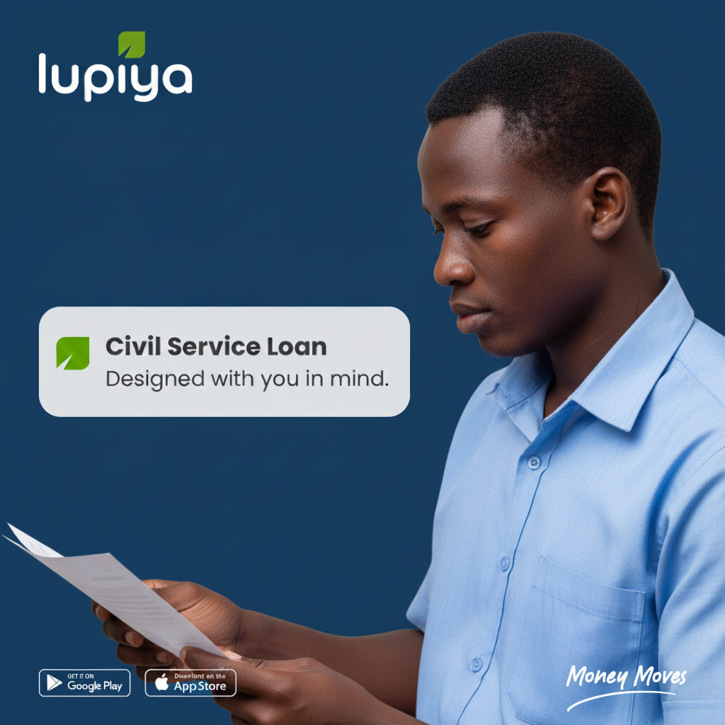 Lupiya Facebook ad: Your Loan, Your Lupiya, Your Way