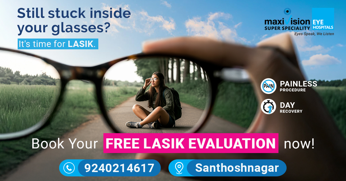 Maxivision Eye Hospitals Facebook ad