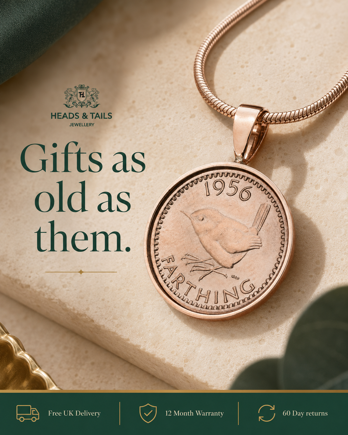 Heads and Tails Jewellery Facebook ad