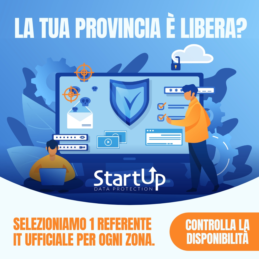Start Up Data Protection Facebook ad from Apr 16, 2026