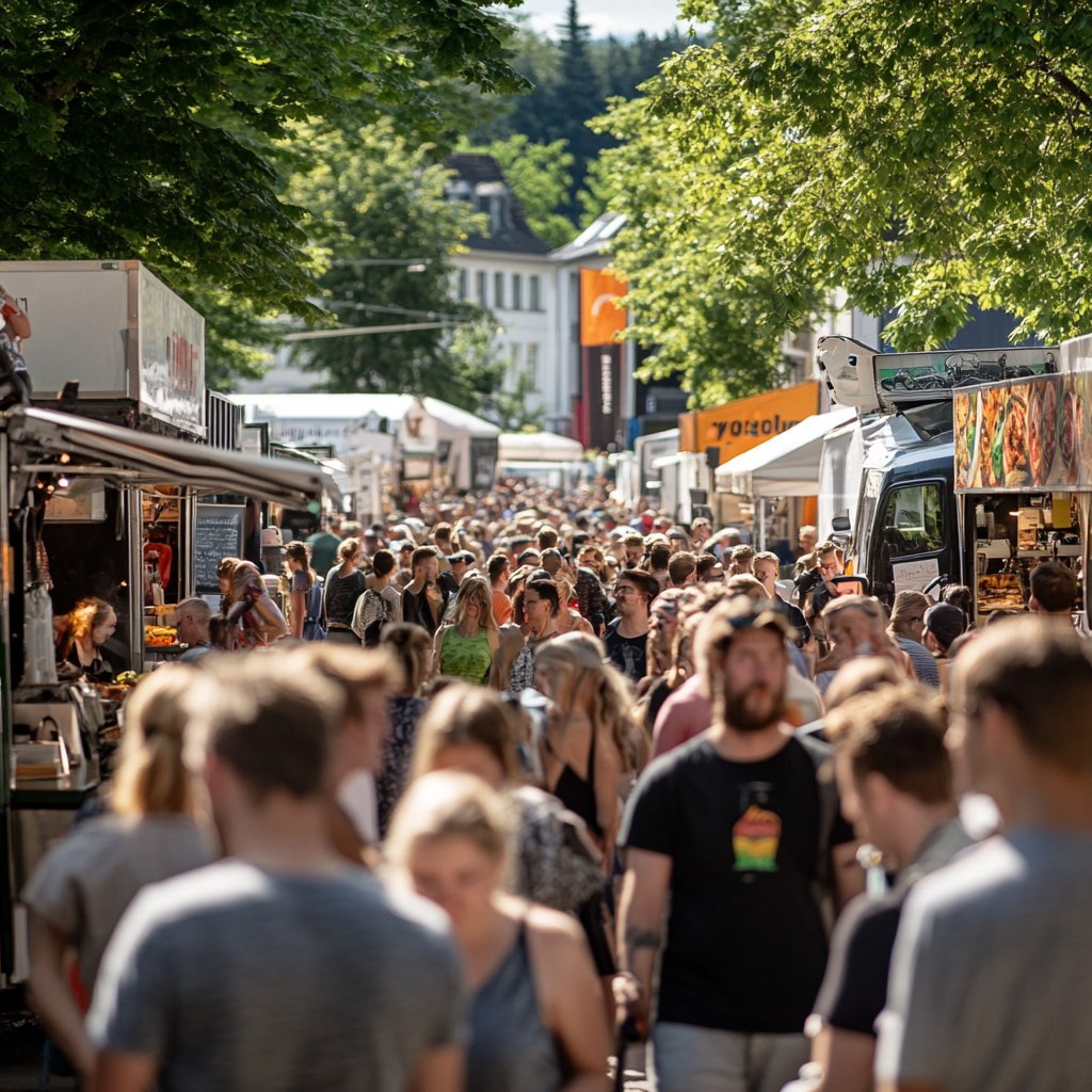 Street Food Panda Festival Facebook ad: Dachaus größtes Street Food Festival