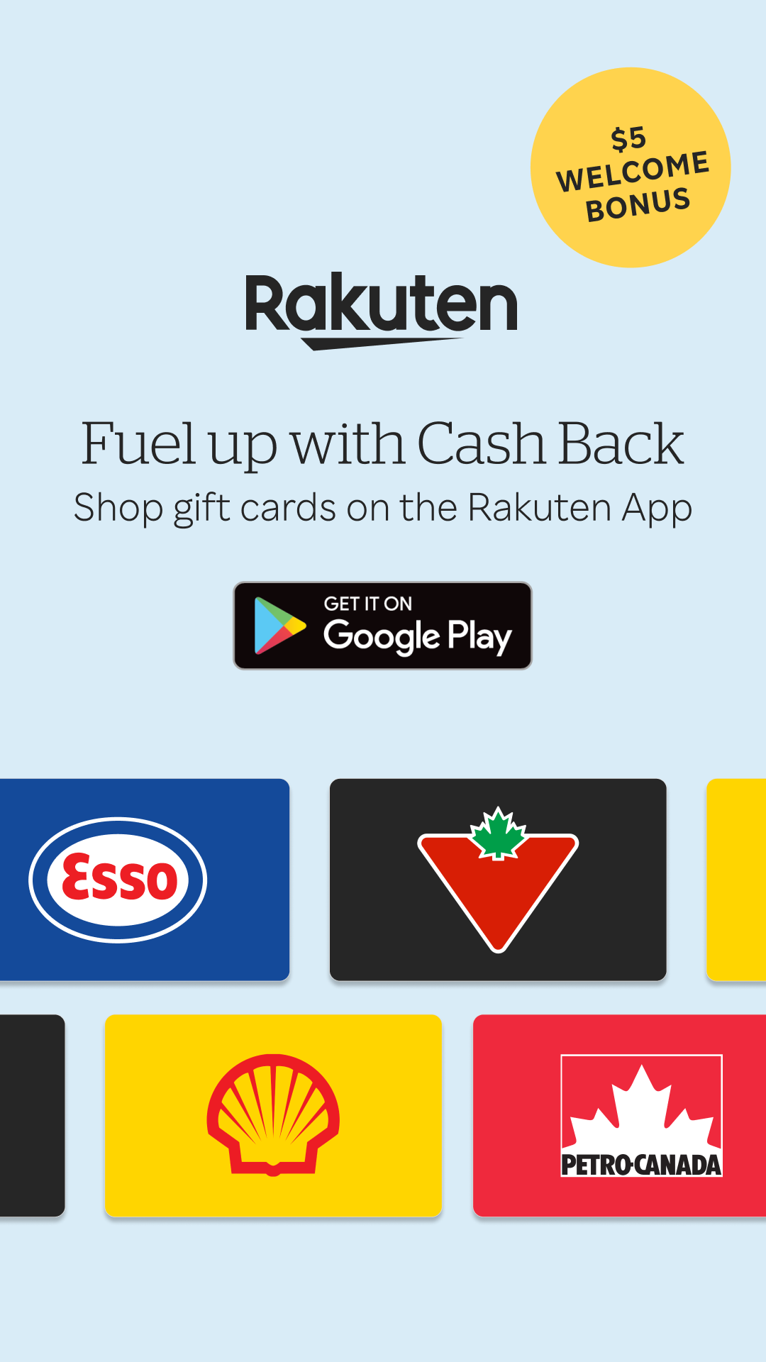 Rakuten.ca Facebook ad