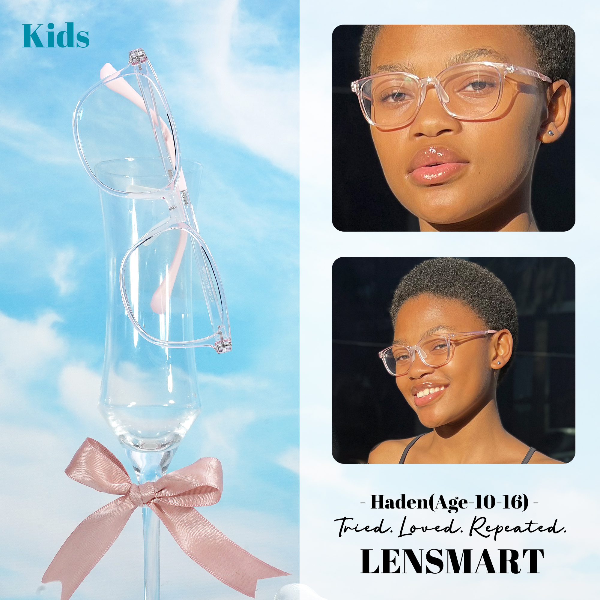 Lensmart Facebook ad