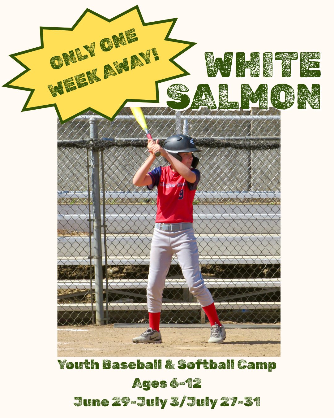 Peak Baseball Facebook ad: Peak Baseball, Youth Baseball Camps in the Columbia Gorge