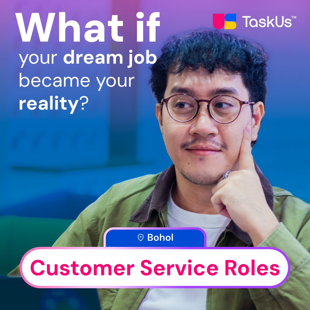 TaskUs Facebook ad