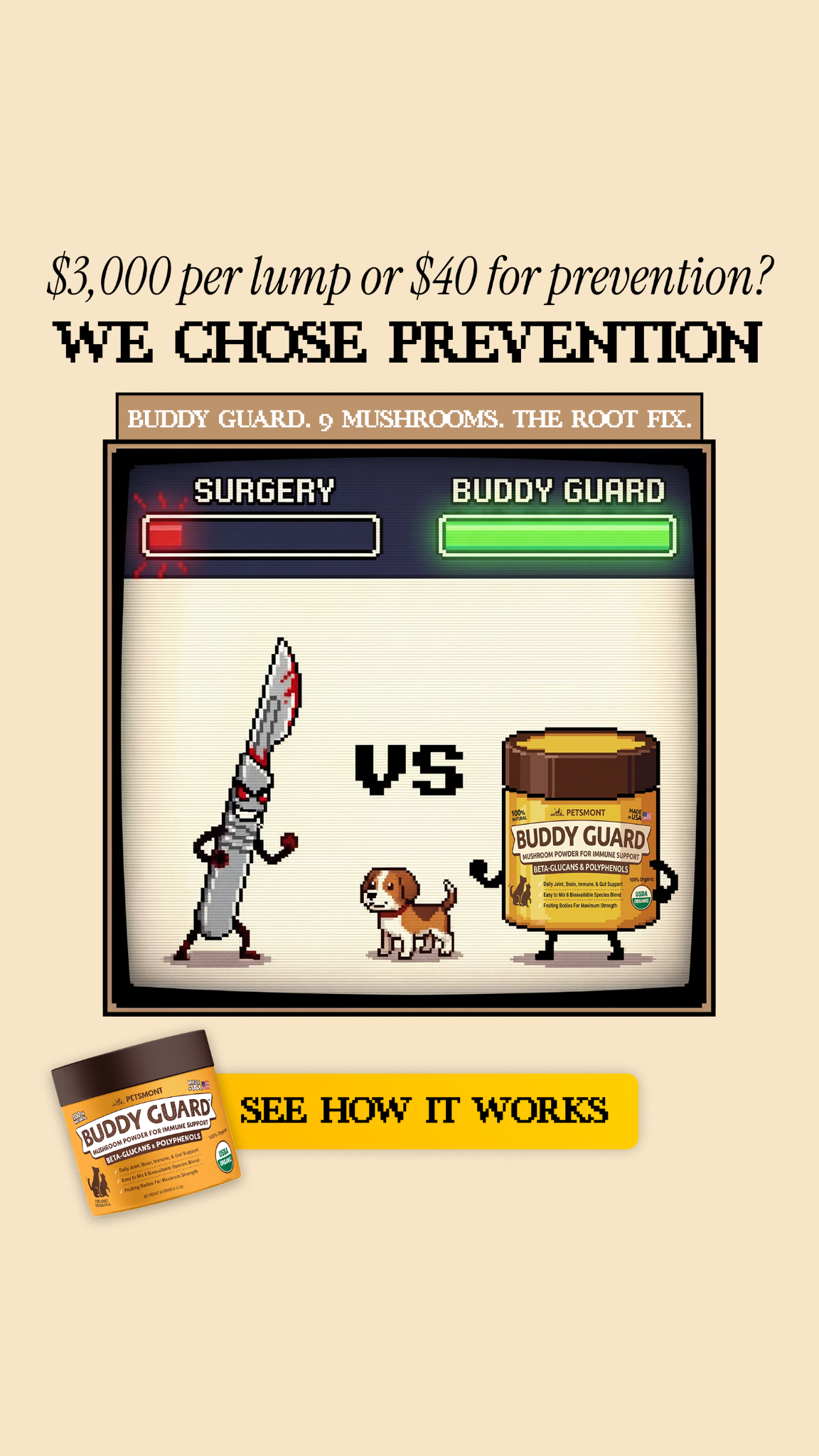 Well Pup Life Facebook ad