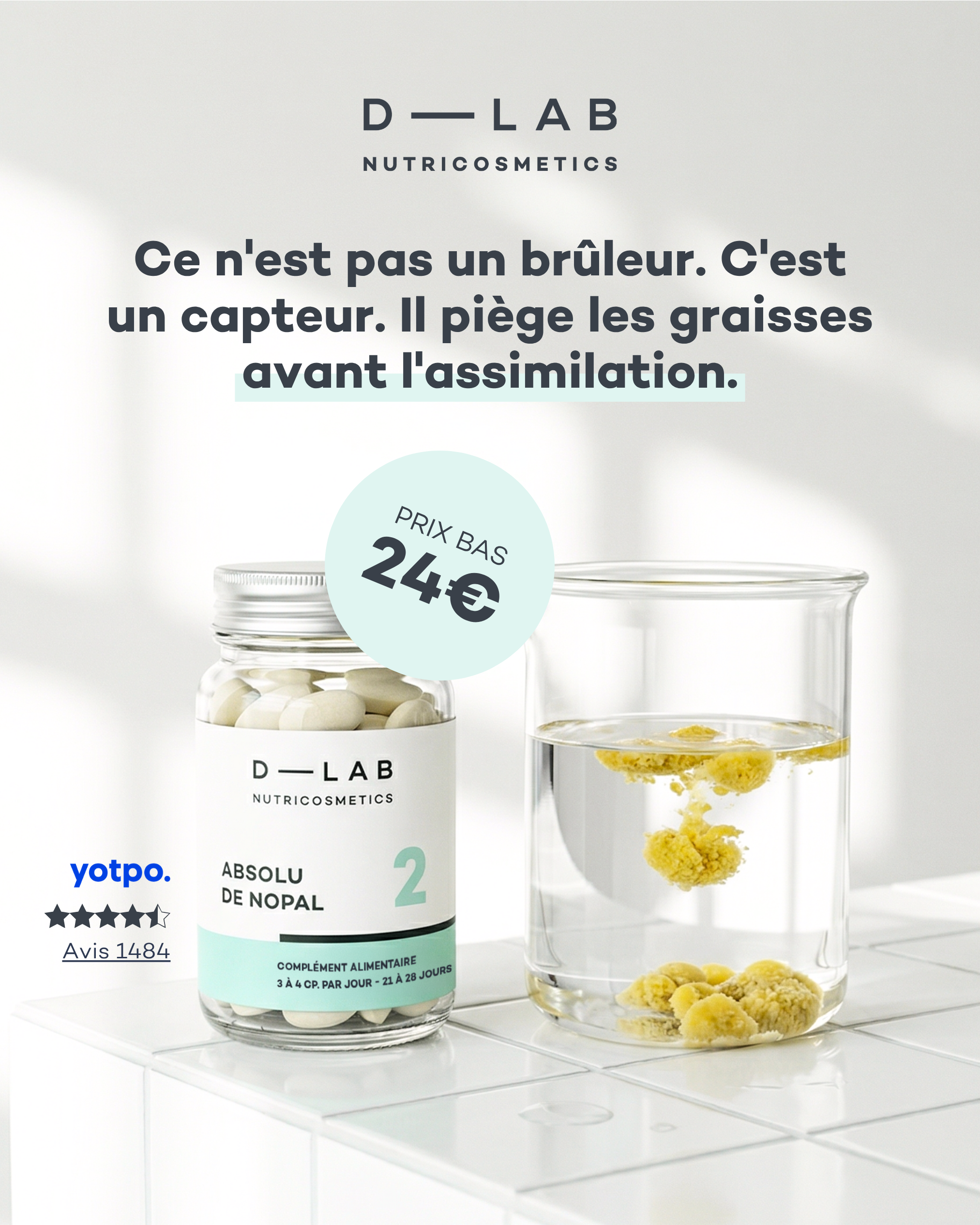 D-LAB NUTRICOSMETICS Facebook ad