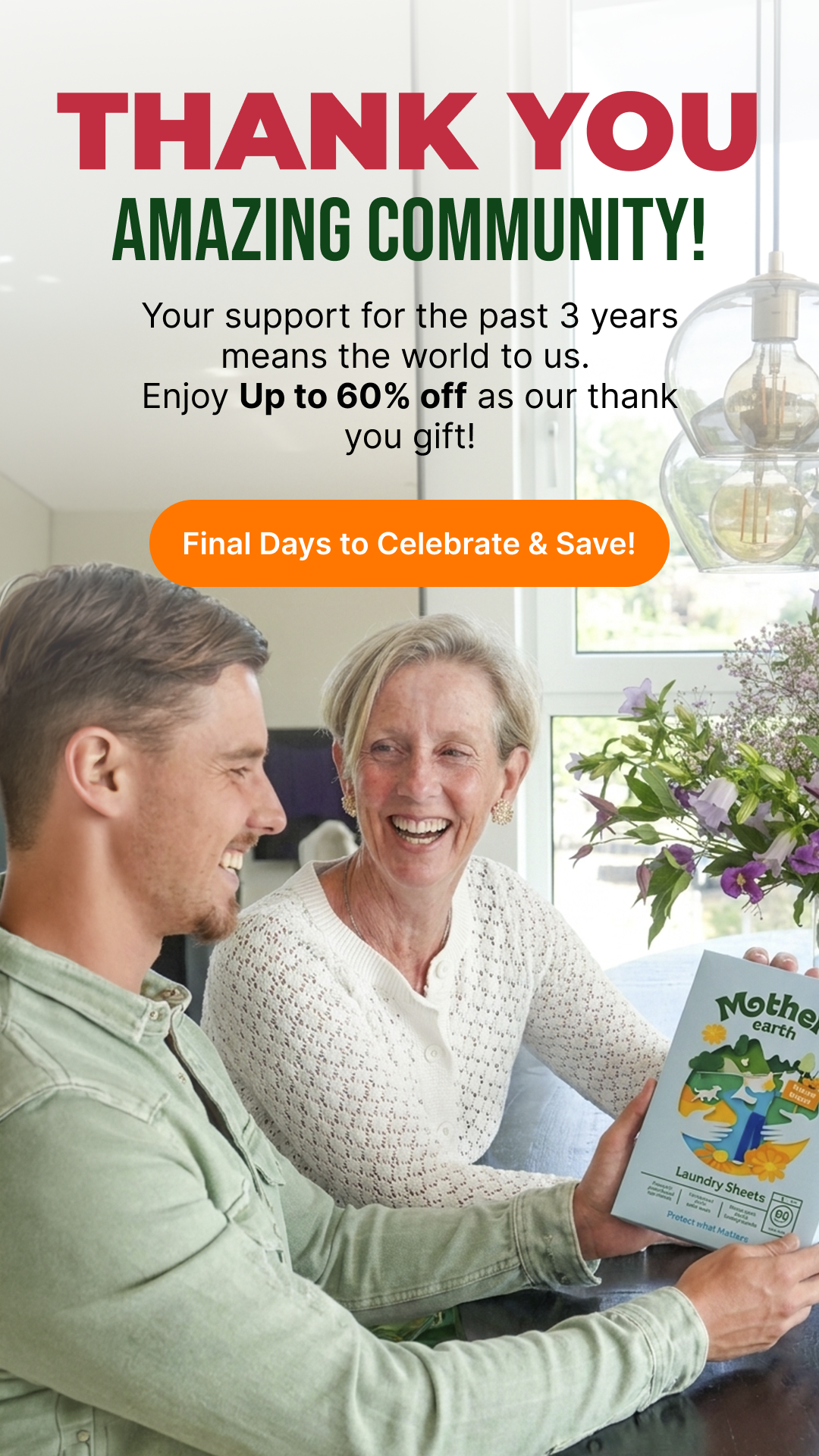 Mothers Earth Facebook ad