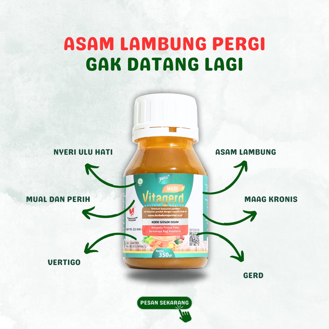 Vitagerd Jaya Facebook ad: Lambung Bermasalah? Atasi tanpa Ribet