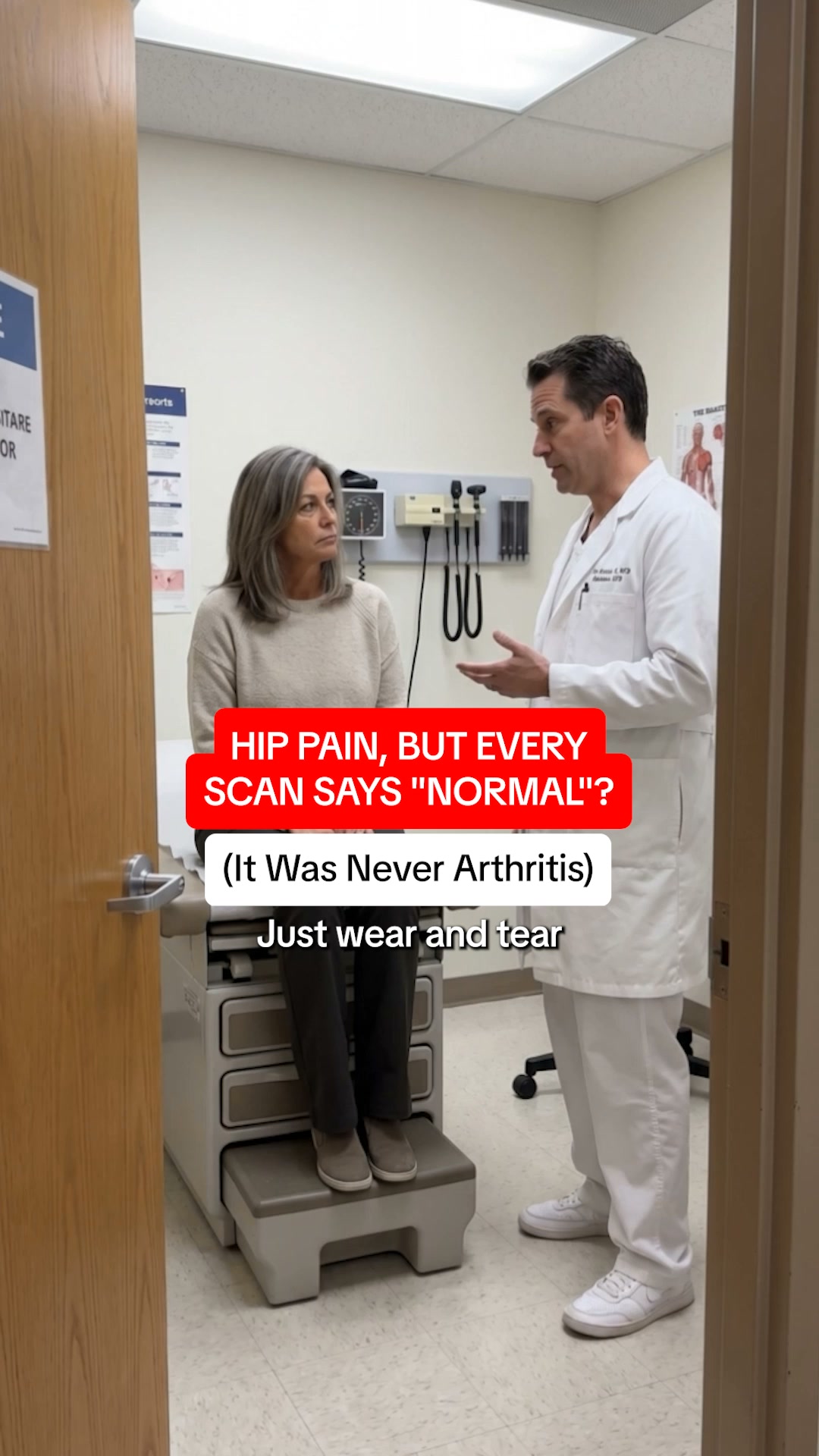 Together Through Menopause Facebook ad: Why Your Hips Ache Every Night