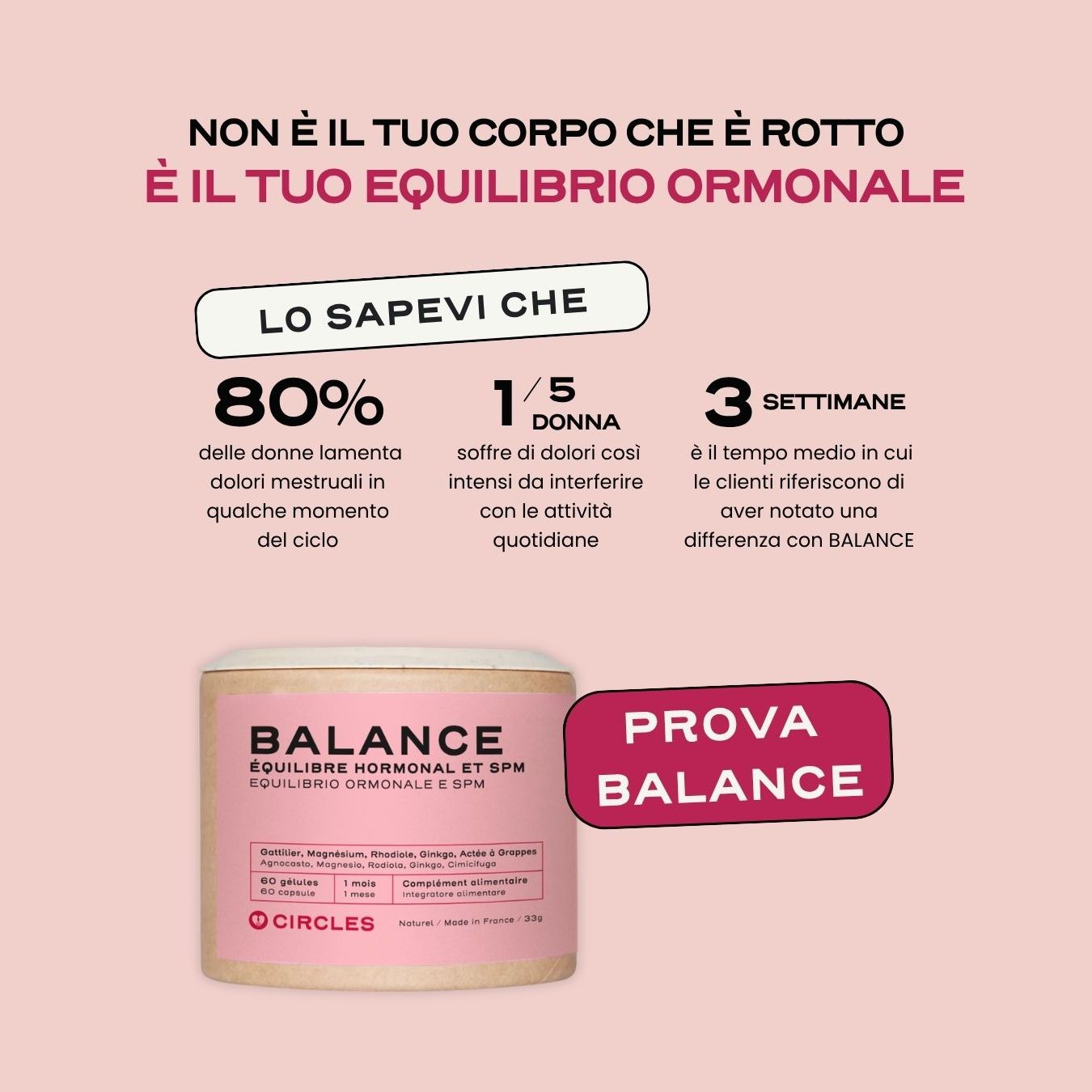 Circles Italia Facebook ad