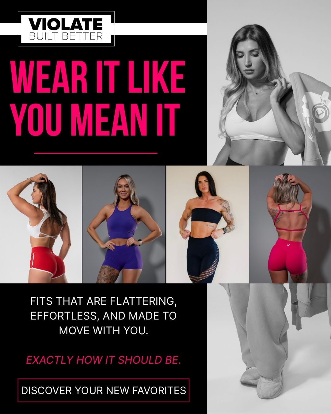 Violate The Dress Code Facebook ad