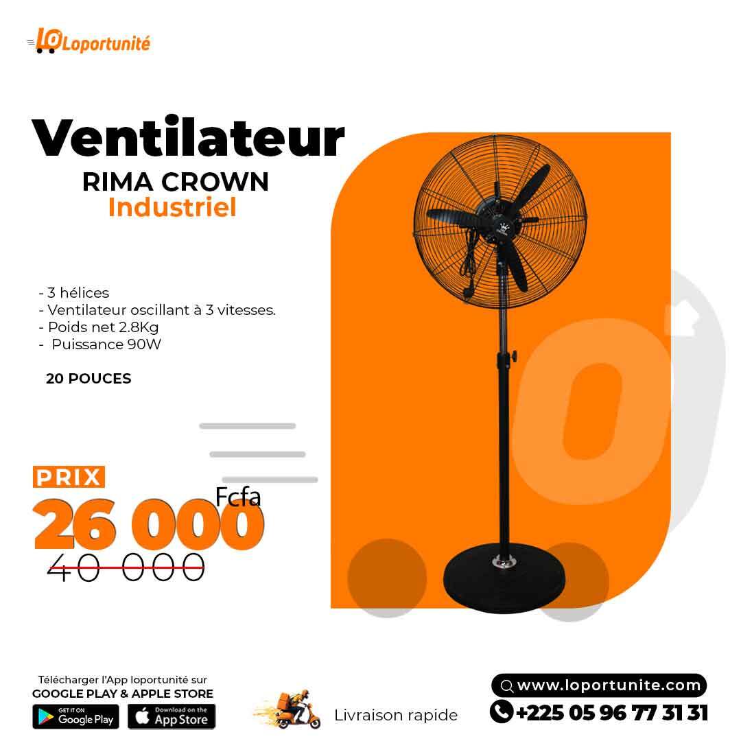 Loportunite Facebook ad: GRAND SOLDE SUR LES VENTILATEURS