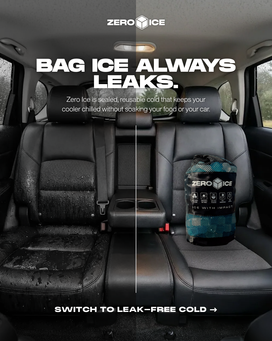 ZERO ICE Facebook ad