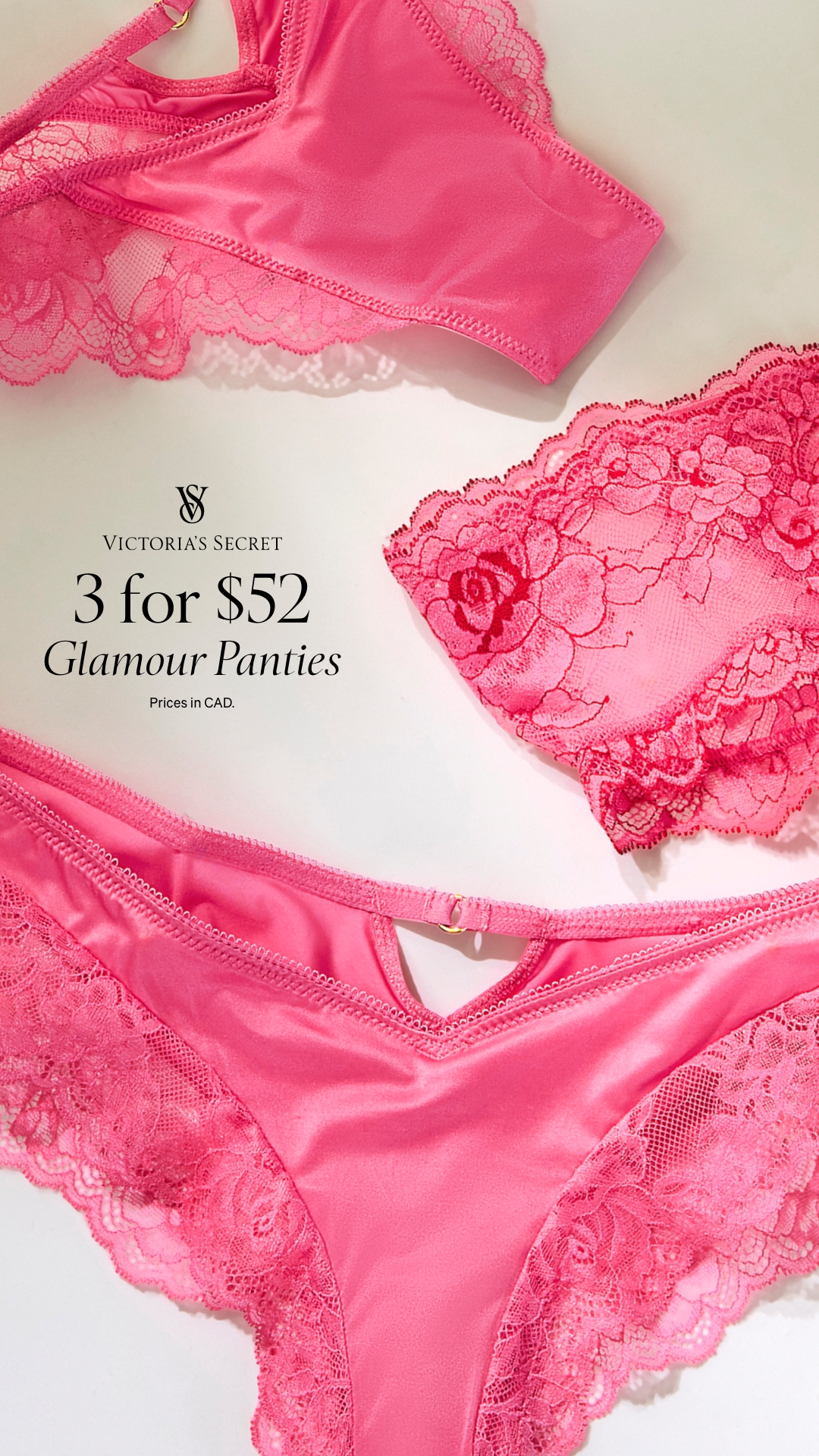 Victoria's Secret Facebook ad