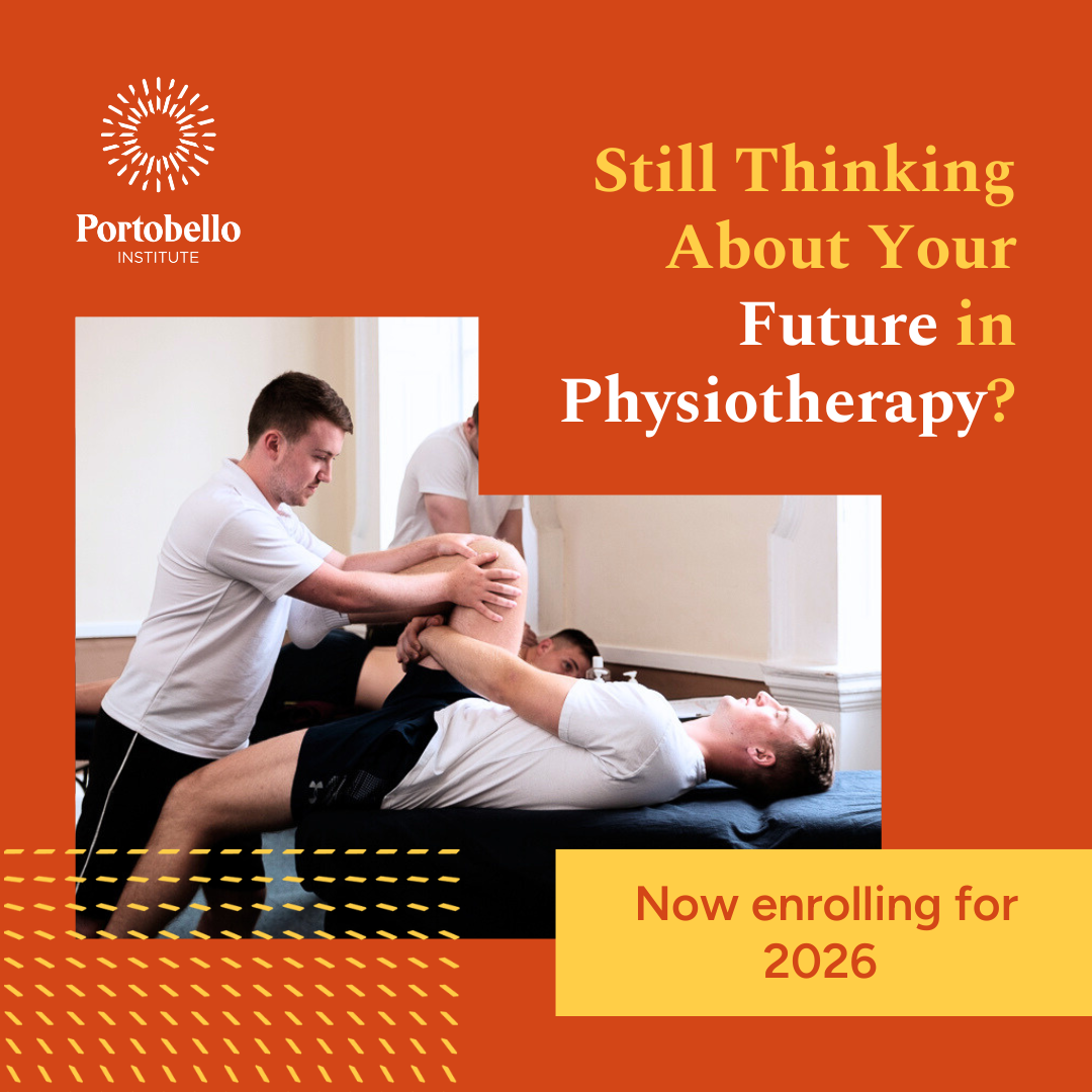 Portobello Institute Facebook ad: Alternative route to physio