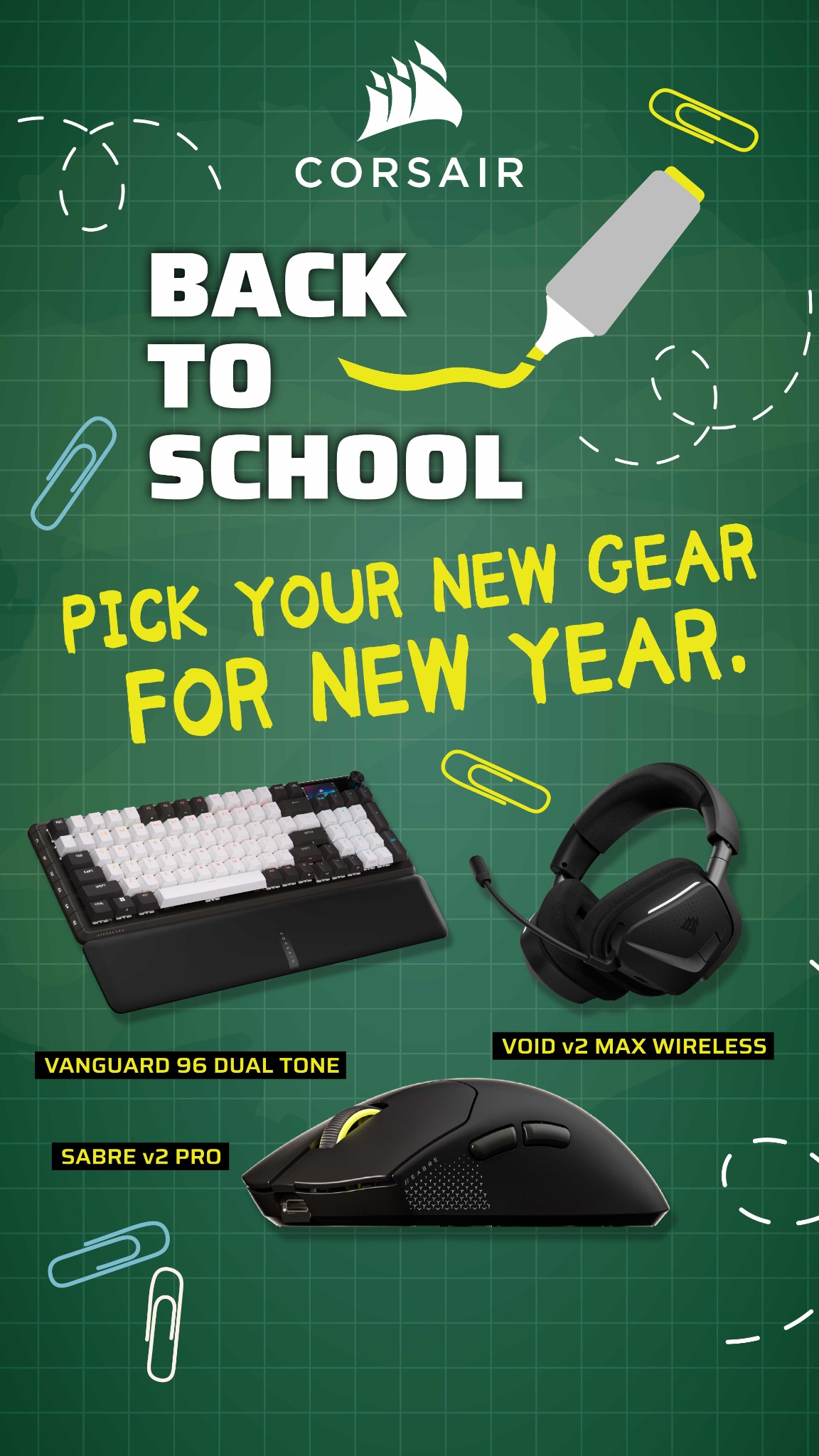 CORSAIR Facebook ad