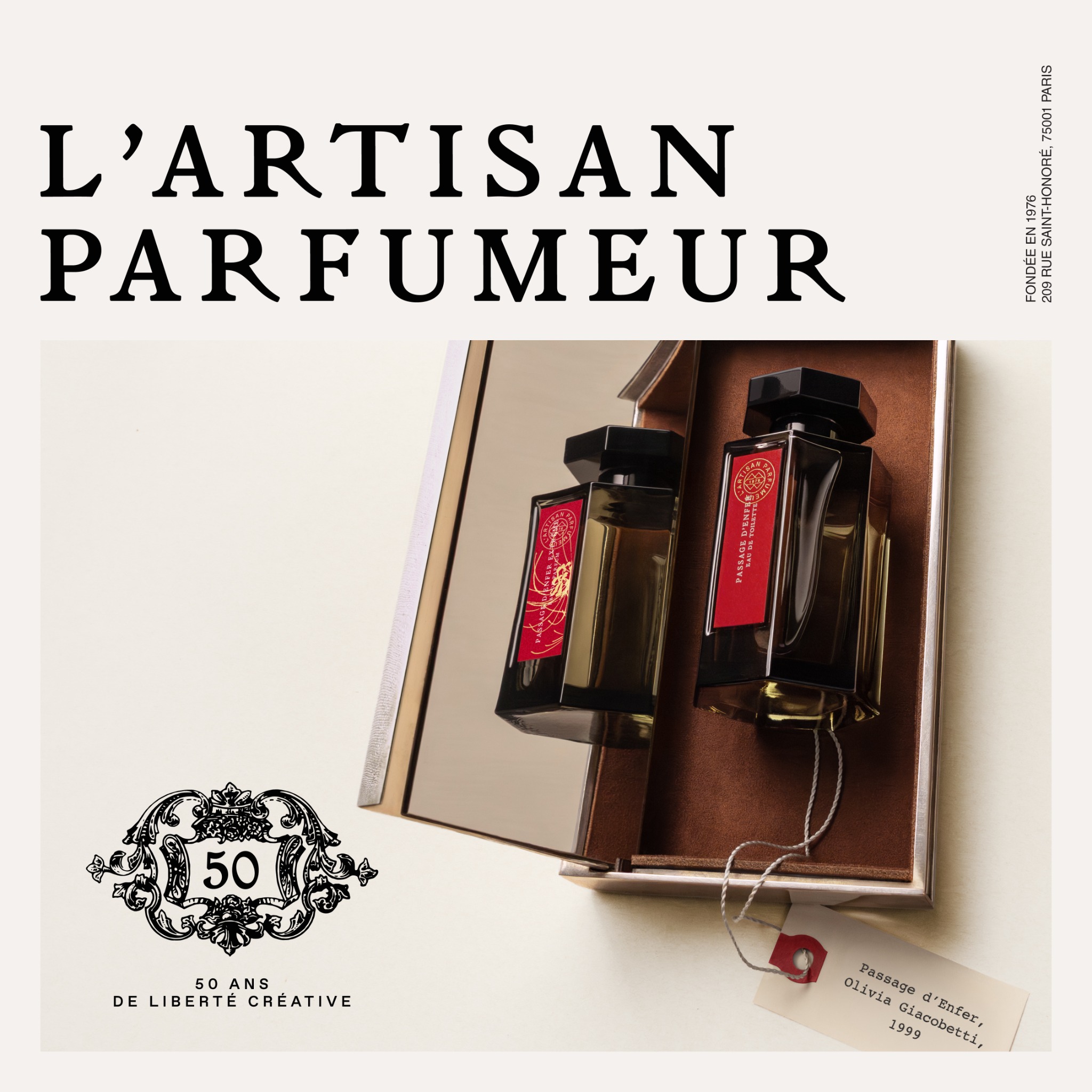 L'Artisan Parfumeur Paris Facebook ad