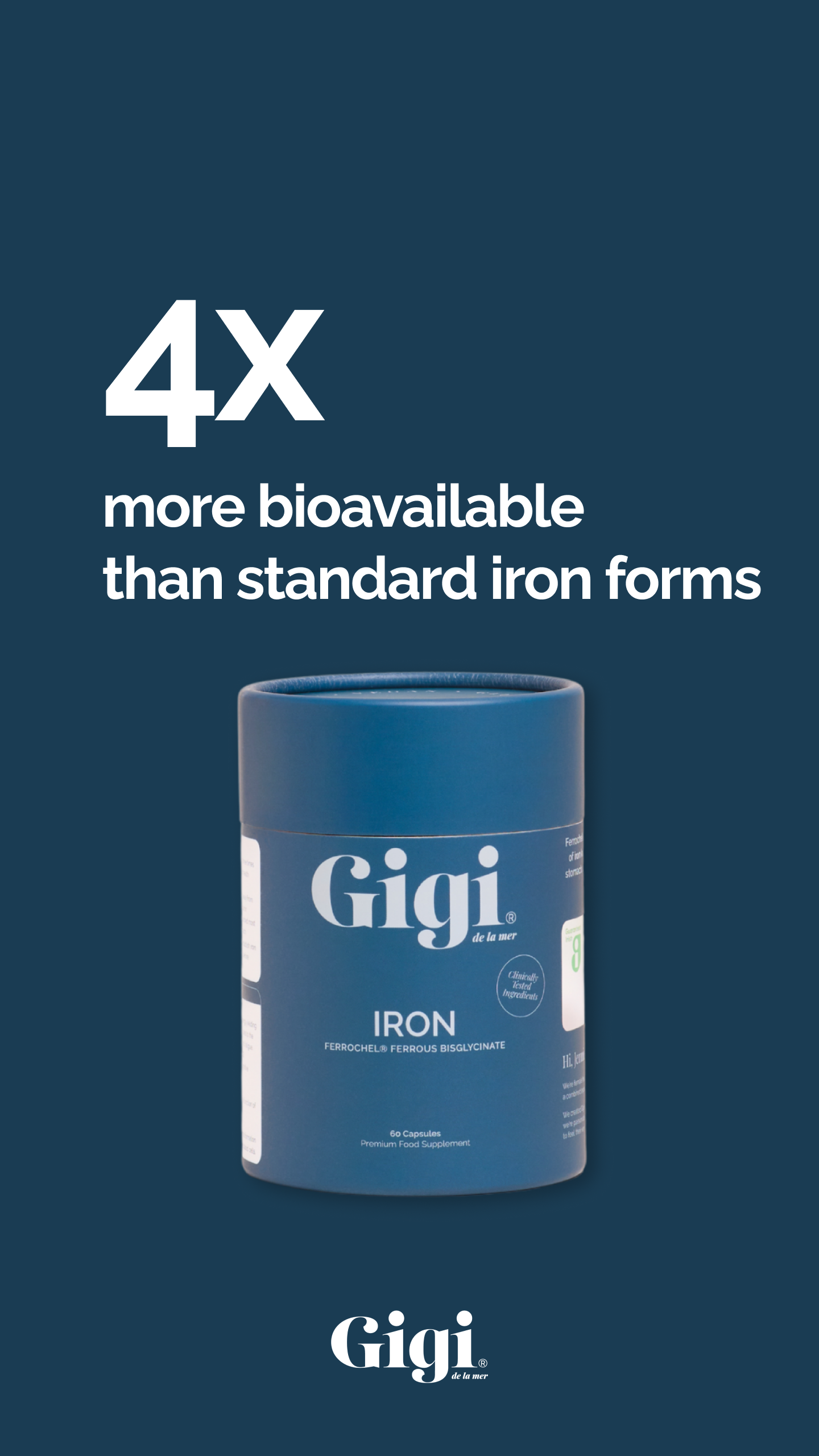 Gigi Supplements Facebook ad