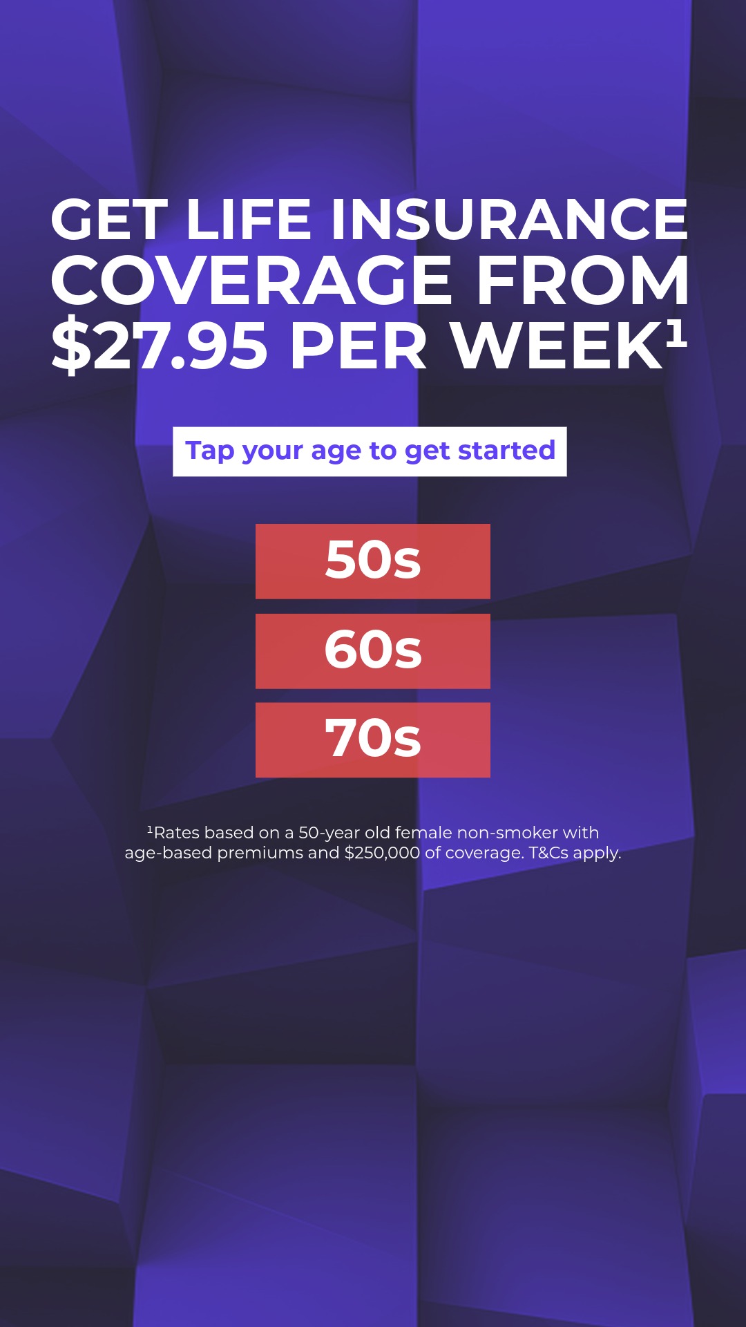 Seniors My Comparison Facebook ad