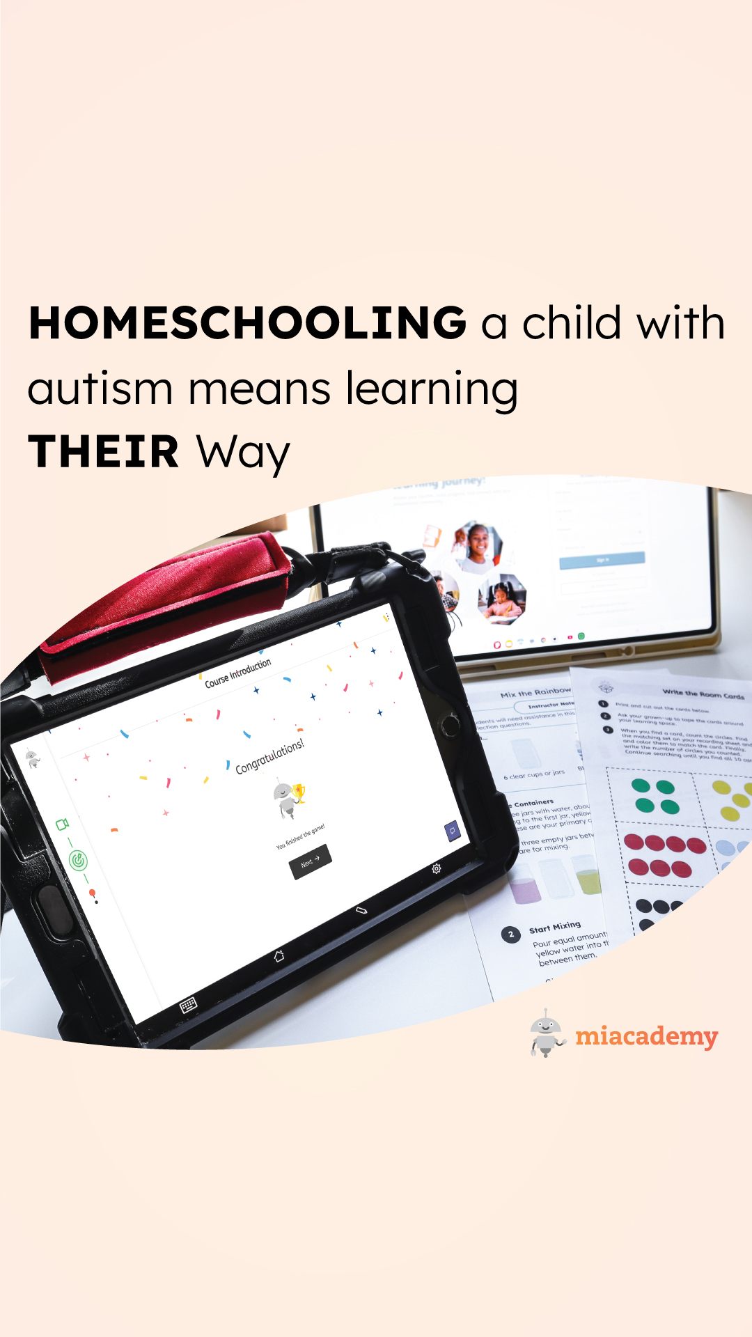 Miacademy Learning Facebook ad